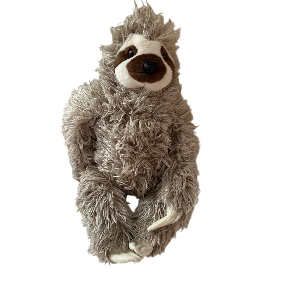 Realstic Wild Republic Sloth Plush 18 Stuffed Animal Toy shaggy  scruffy Soft